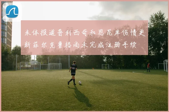米体报道普利西奇和恩昆库伤情更新菲尔克鲁格尚未完成注册手续
